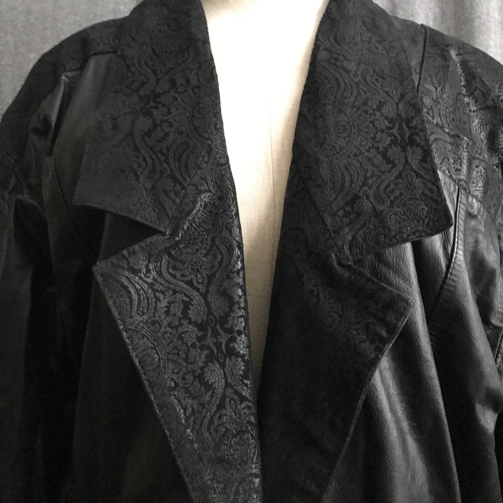 Leather Duster Coat